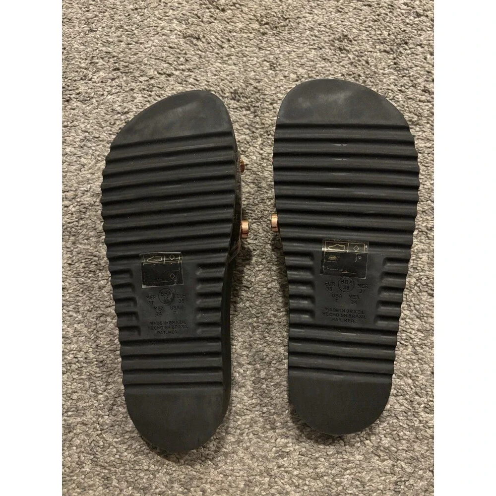 Sophia Webster Women's Dina Black Slide Embellished Sandal Shoes 38 US 7